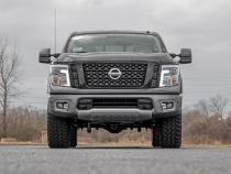3 Inch Lift Kit N3 Shocks Red Nissan Titan 2WD/4WD (2004-2024) Rough Country