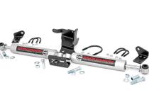 Jeep N3 Dual Steering Stabilizer 18-Up Wrangler JL Gladiator JT Rough Country