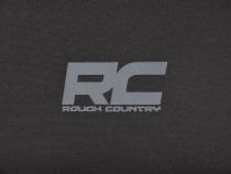 Jeep Neoprene Front Seat Cover Black 13-18 Wrangler JK Unlimited Rough Country