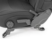 Jeep Neoprene Seat Cover Set Black 18-20 Wrangler JL Rough Country
