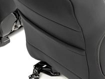 Seat Covers Gray FR &amp;amp; RR Crew Cab Toyota Tacoma 2WD/4WD (2005-2015) Rough Country