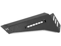 Honda Front Bumper Panels w/ 6.0 Inch LED Light Bars 16-20 Pioneer 1000 w/o Factory Stinger Rough Country