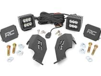 Honda Dual LED Cube Kit (19-20 Talon Black Series) Rough Country