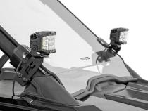 Polaris Dual LED Cube Kit w/Black Series Spot LED's 20-21 Polaris RZR PRO XP Rough Country