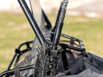 Polaris LED Whip Light Bed Mount Kit 12-20 Polaris RZR 170 EFI Rough Country