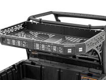 Can-Am Rear Cargo Rack w/ Cube Lights (17-20 Defender) Rough Country