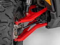 Aluminum Control Arms High Clearance w/ 2 Inch Forward Offset Red Can-Am Defender HD Rough Country