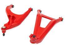 Aluminum Control Arms High Clearance w/ 2 Inch Forward Offset Red Can-Am Defender HD Rough Country