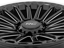 97 Series Wheel One-Piece Gloss Black 17x9 6x5.5 -12mm Rough Country
