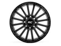 97 Series Wheel One-Piece Gloss Black 20x10 8x170 -19mm Rough Country