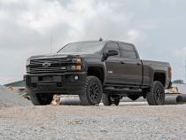 3.5 Inch Lift Kit Vertex w/ Overloads Red Silverado/Sierra 2500HD/3500HD (11-19) Rough Country