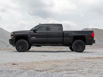 3.5 Inch Lift Kit Vertex w/ Overloads Red Silverado/Sierra 2500HD/3500HD (11-19) Rough Country