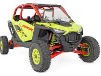 Vented Full Windshield Scratch Resistant Bolt On Roof Polaris RZR Pro R (2022) Rough Country