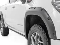 Traditional Pocket Fender Flares Flat Black 19-Up GMC Sierra 1500 2WD/4WD Rough Country