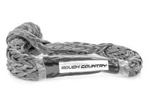 Soft Shackle Rope 7/16 Inch Diameter 34,000 LB Breaking Strength Gray Rough Country