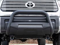 Toyota Tow Hook to Shackle Conversion Kit w/Bull Bar Support &amp;amp; Standard D-Rings 07-20 Tundra Rough Country