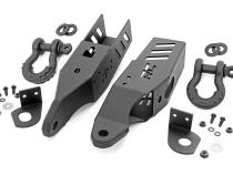 Tow Hook Brackets D-Ring Combo 21-Up Ford Bronco 4WD Rough Country