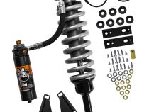 Shock Absorber 05-23 Toyota Tacoma Front Coilover 2.5 Truck Performance Elite Series Remote Reservoir Dual Speed Compression 2 Inch Lift (05-15) 1 Inch Lift (16-23) Kit FOX