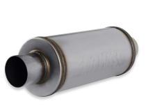 Flow Fx Muffler Flow Fx Muffler 3.0 In/Out 6-Inch Round Body Moderate Sound Stainless Steel Flowmaster