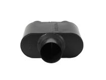 Super 10 Series Chambered Muffler Super 10 Series Stainless Steel 3.00 Center In 2.50 Dual Out Aggressive Sound Flowmaster