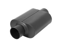 40 Series Delta Force Race Muffler 40 Series Race Muffler 409SS- 3.00 Center In 3.00 Center Out Aggressive Sound Flowmaster