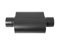 40 Series Delta Force Race Muffler 40 Series Race Muffler 409SS- 3.00 Center In 3.00 Center Out Aggressive Sound Flowmaster