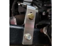 Jeep Wrangler Stainless Steel Front Brake Line Bracket Extension 2018+ JL/JT Clayton Off Road