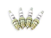 HP Copper Spark Plug Shorty 14MM Thread .460 In Reach Tapered Seat 2 Pack Of 0576S-4 (8 Spark Plugs) ACCEL