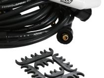 Spark Plug Wire Set Chrysler / Dodge / Plymouth Except Hemi Custom Fit Extreme Heat Ceramic Boot Spark Plug Wire Set Big Block Chrysler 361-440 With 45 Degree Boots ACCEL